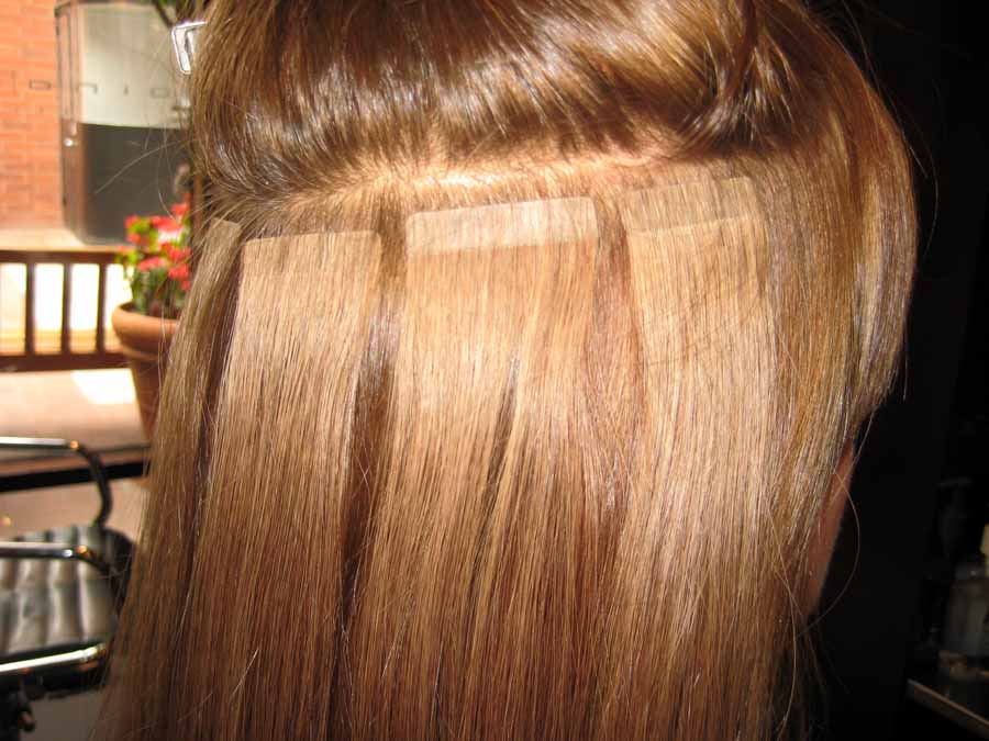 Преимущества ленточного наращивания волос 